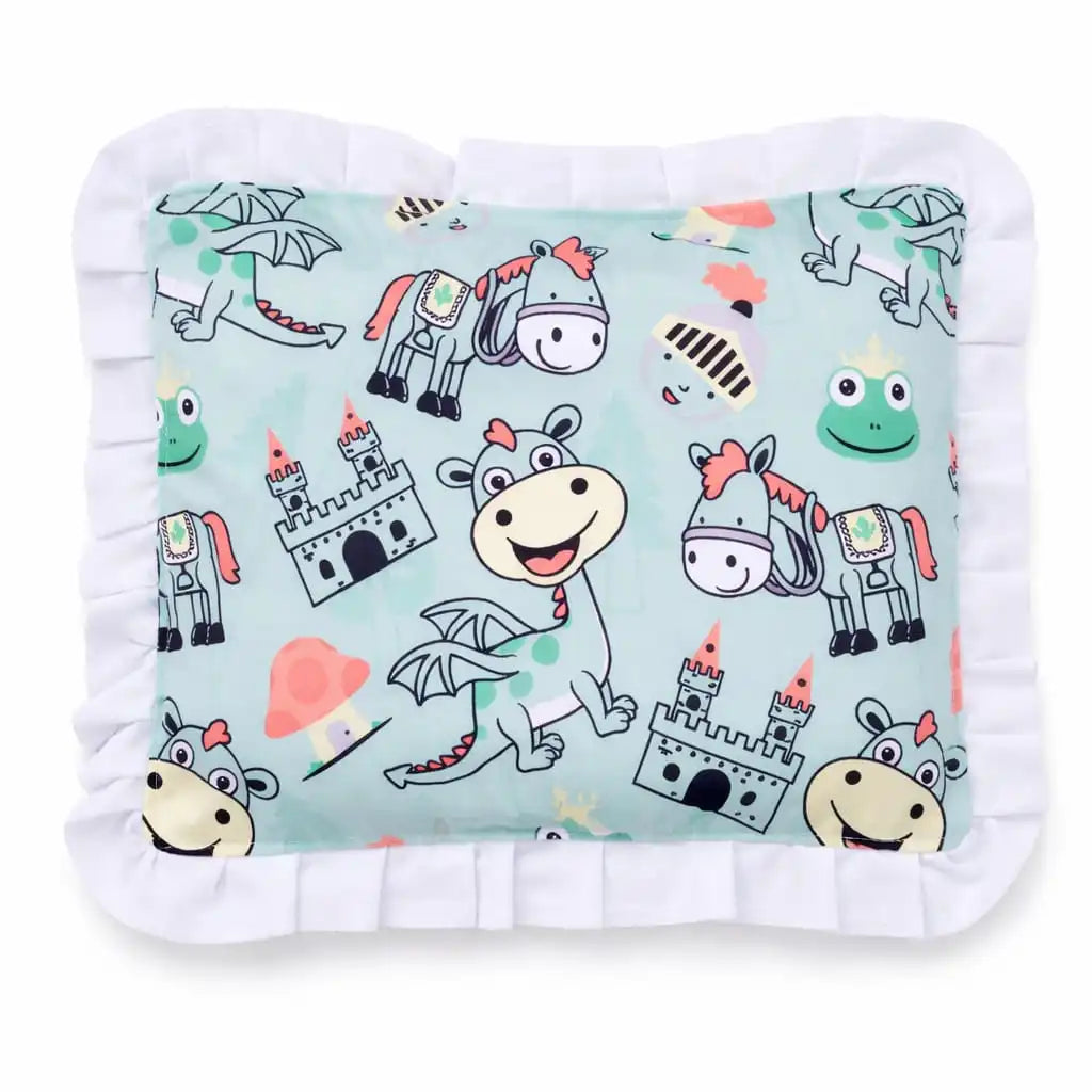 Tink Rink Head-Shaping Mustard Seeds Baby Pillow for Newborns (0-6 Months) Tiny Hero Snuggle